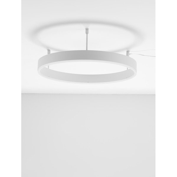 Matinės baltos spalvos iš aliuminio lubinis šviestuvas LED su pritemdymo funkcija Motif – Nova Luce-image-2