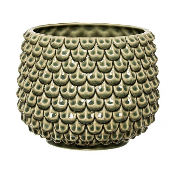 Žalias keramikos vazonas Bloomingville Alocasia