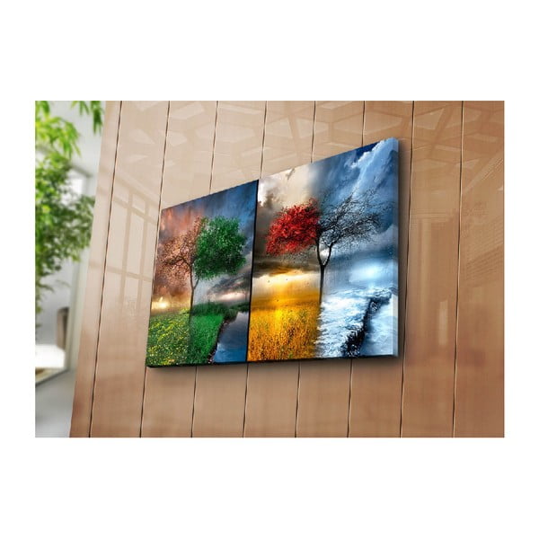 Paveikslas ant drobės Seasons, 70 x 45 cm-image-2