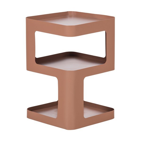 Iš metalo šoninis stalas 35x35 cm Riv – WOOOD-image-2