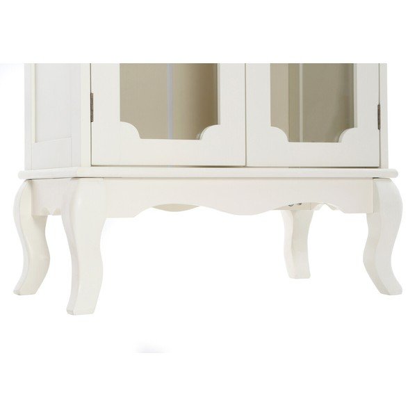 Baltos spalvos vitrina 58x131x32 cm Marcella – Premier Housewares-image-3
