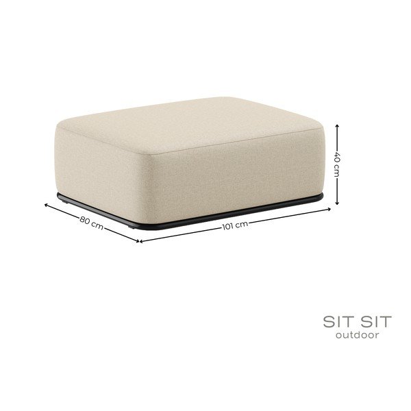 Sodo taburetė smėlio spalvos Straw – Sit Sit-image-4