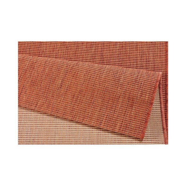 Terakotos spalvos kilimas, tinkamas naudoti lauke Bougari Match, 200 x 290 cm-image-2