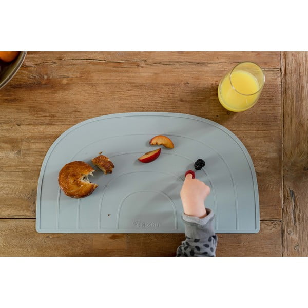 Mėlynas silikoninis padėkliukas Kindsgut Rainbow, 47 x 26 cm-image-4