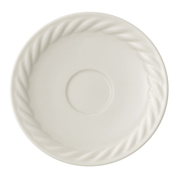 Baltas porcelianinis espreso puodelis "Villeroy & Boch Montauk", 12 cm