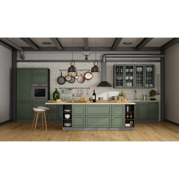 Kabantis šviestuvas juodos spalvos/auksinės spalvos ø 22 cm su metaliniu gaubtu Monroe – GTV-image-1