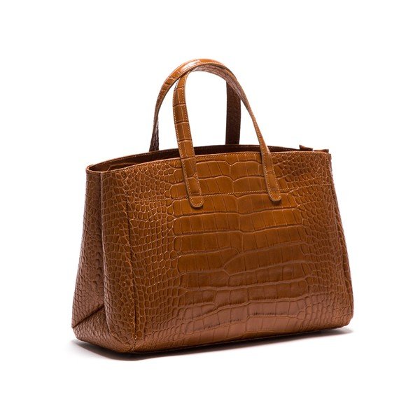 Odinė rankinė Anna Luchini 634 Cognac-image-2