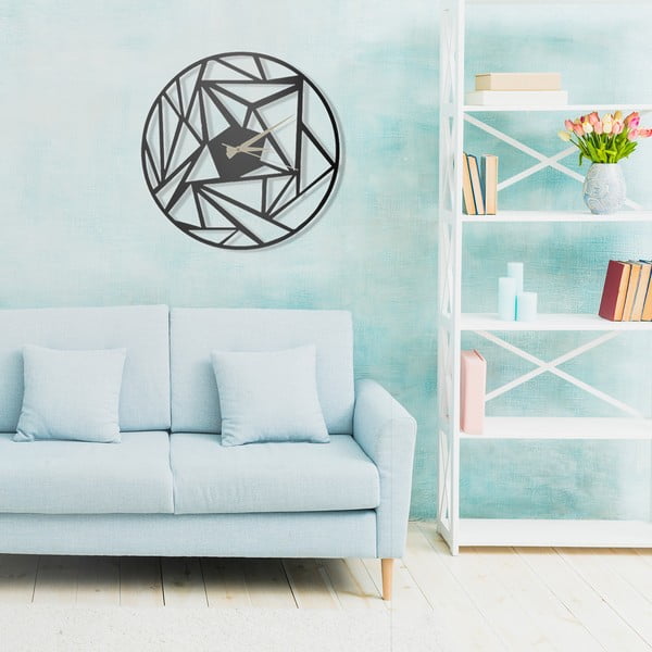 Metalinis laikrodis Peony, ø 50 cm-image-4