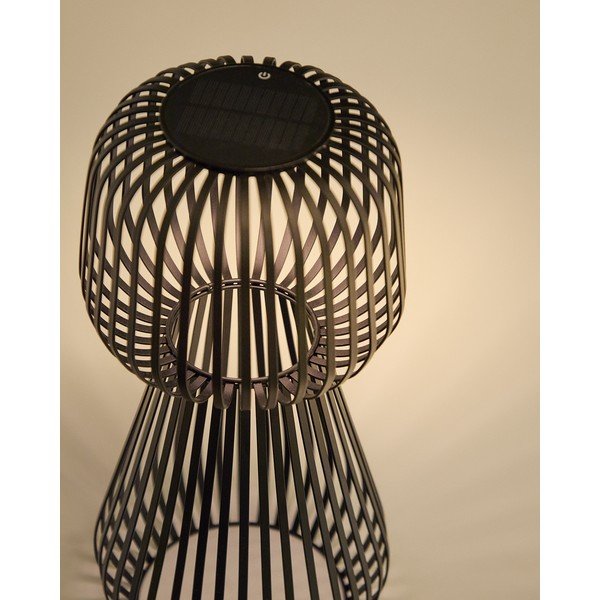 Stalinis lauko šviestuvas LED su pritemdymo funkcija saulės baterijos (aukštis 42 cm) Reiba – Kave Home-image-2