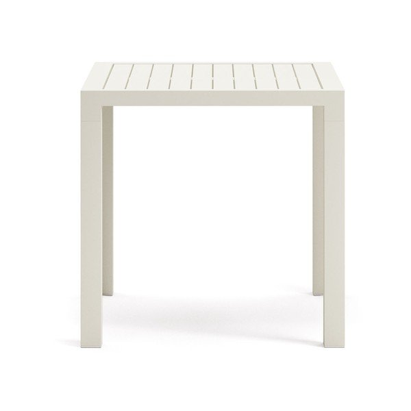 Iš aliuminio sodo valgomojo stalas 77x77 cm Culip – Kave Home