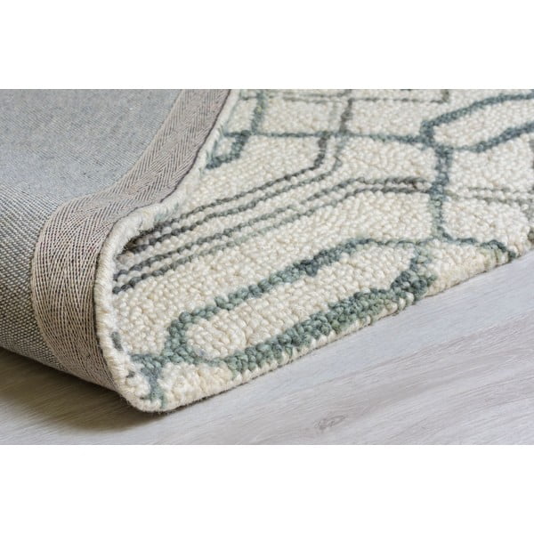 Pilkas vilnonis kilimas Flair Rugs Pietro, 120 x 170 cm-image-3