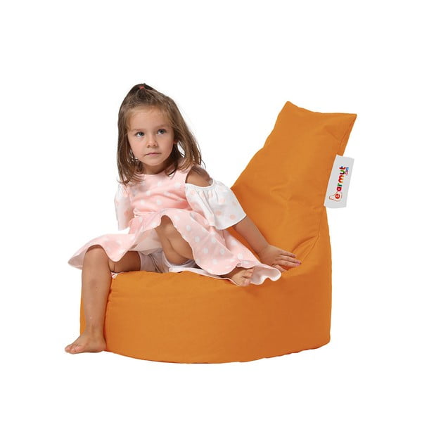 Vaikiškas sėdmaišis oranžinės spalvos Baton – Floriane Garden-image-2