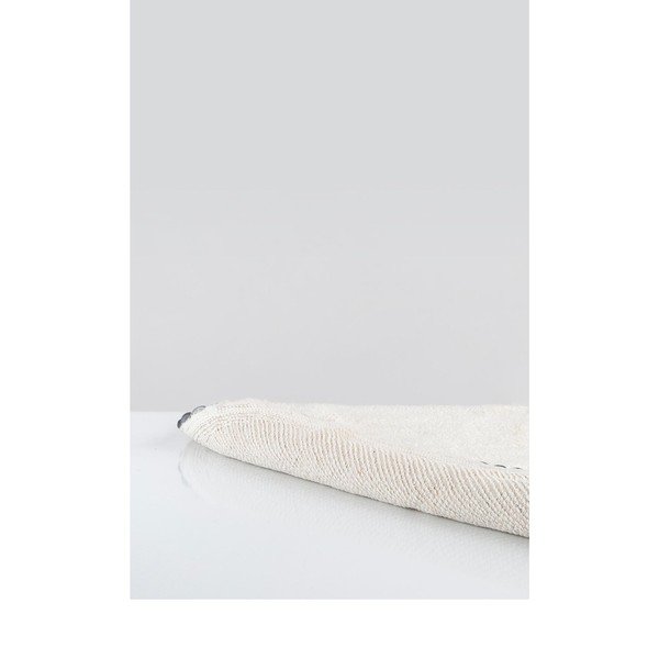 Kreminės spalvos medvilninis vonios kilimėlis Irya Home Collection Ronan, skersmuo 90 cm-image-2