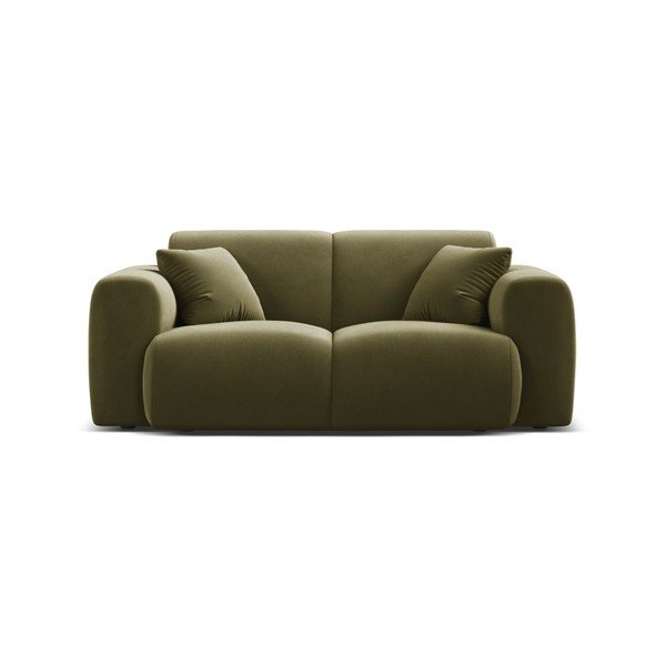 Khaki spalvos sofa iš velveto 170 cm Molino – Micadoni -image-2