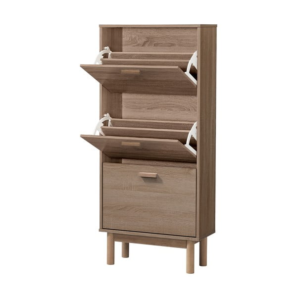 Atlenkiama spintelė batams natūralios spalvos iš ąžuolo Melanie – Støraa-image-3