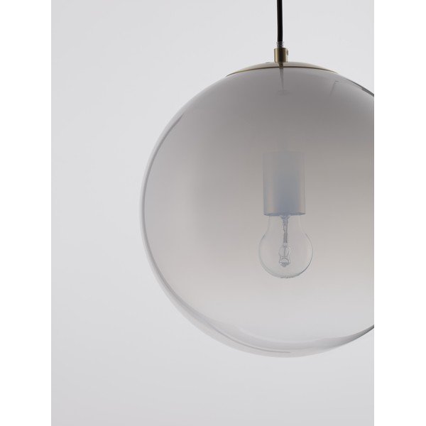Baltos spalvos/auksinės spalvos iš stiklo kabantis šviestuvas ø 30 cm Vita – Nova Luce-image-4
