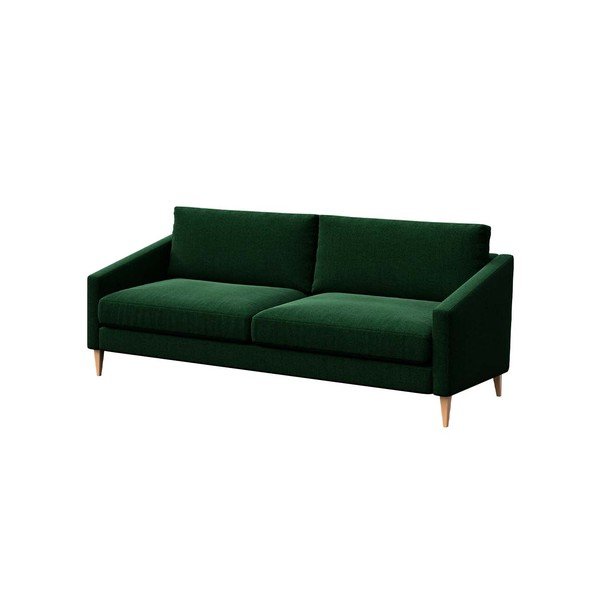 Sofa tamsiai žalios spalvos 200 cm Karoto – Ame Yens-image-2