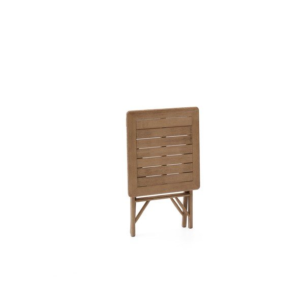 Iš akacijos masyvo sodo valgomojo stalas 66x66 cm Dandara – Kave Home-image-3