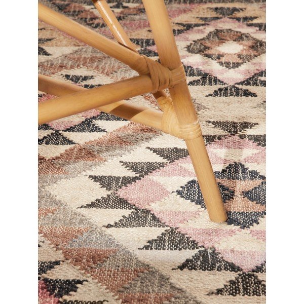 Rankų darbo pilkos spalvos iš džiuto kilimas 120x170 cm Roya Parsa – Elle Decoration-image-2