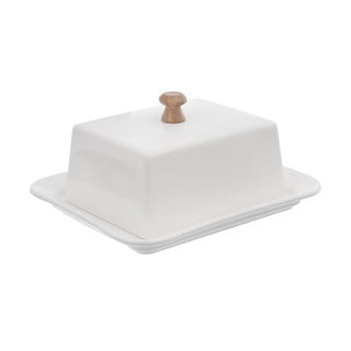 Bílá porcelánová máslenka Orion Whiteline
