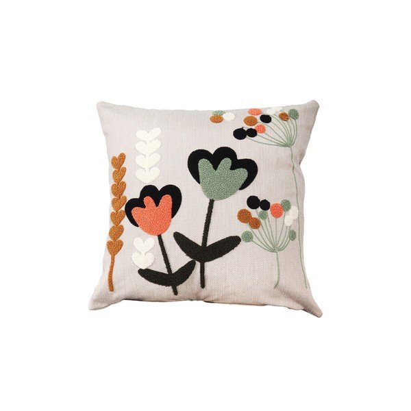 Iš lino dekoratyvinis pagalvės užvalkalas 43x43 cm Lale – Mioli Decor
