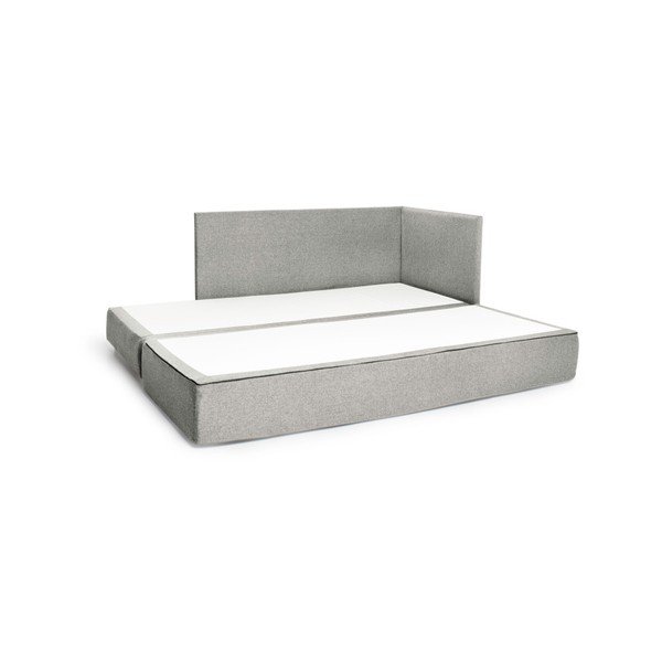 Šviesiai pilka sofa lova Scandic Twain-image-2