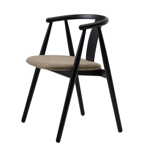 Valgomojo kėdė juodos spalvos/smėlio spalvos Relate – Unique Furniture-image-2