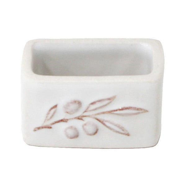 Baltos keramikos servetėlių žiedas Costa Nova Alentejo