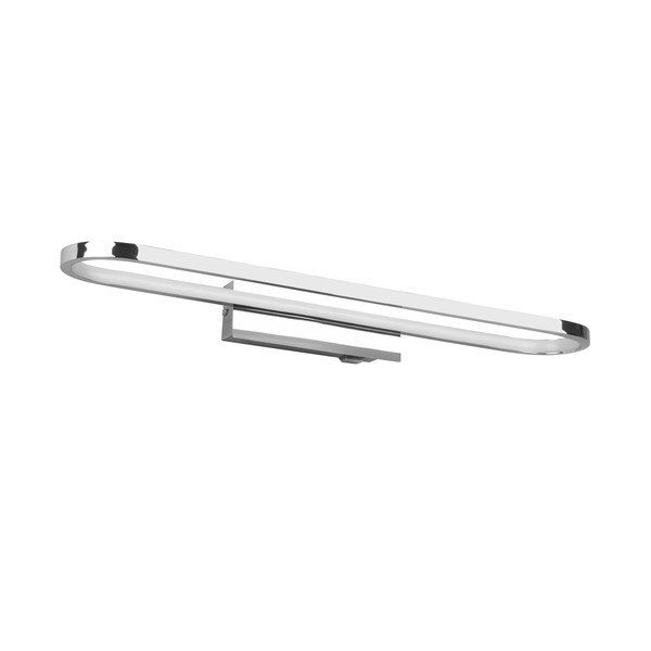 LED sieninis blizgaus sidabro šviestuvas (ilgis 60 cm) Gianni - Trio