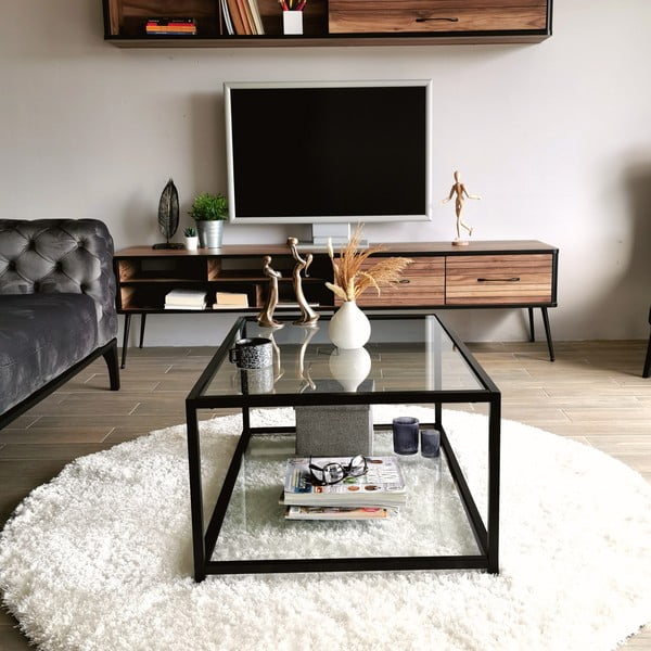 Juodas kavos staliukas 60x90 cm Astro - Neostill-image-3