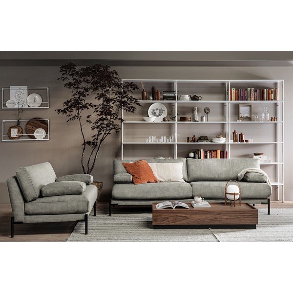 Pilka sofa vtwonen Sleeve, 121 cm-image-1