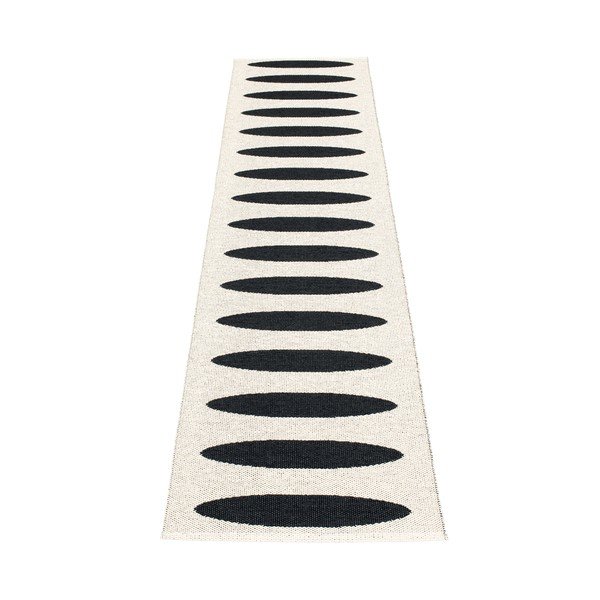 Juodos spalvos lauko kilimas 70x300 cm Ella Black – Pappelina-image-2