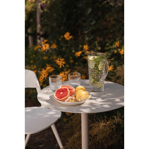 Iš plieno apvalios formos baro stalas ø 57 cm Snow – Zuiver-image-1