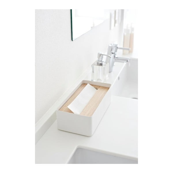 Baltas servetėlių dozatorius YAMAZAKI Tsu-image-1