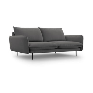 Tamsiai pilka sofa Cosmopolitan Design Vienna, 200 cm