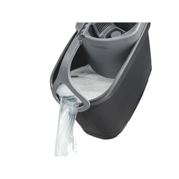 Besisukanti šluostė su kibiru Clean Twist M Ergo Black – LEIFHEIT-image-2