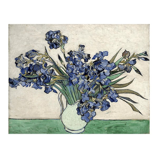 Vincent van Gogh reprodukcija Irises 2, 40 x 26 cm