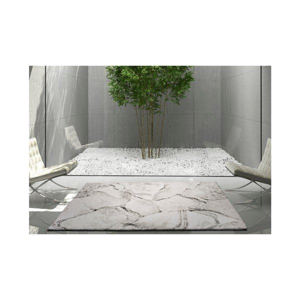 Pilka kiliminė danga Universal Sherpa Grey, 120 x 170 cm