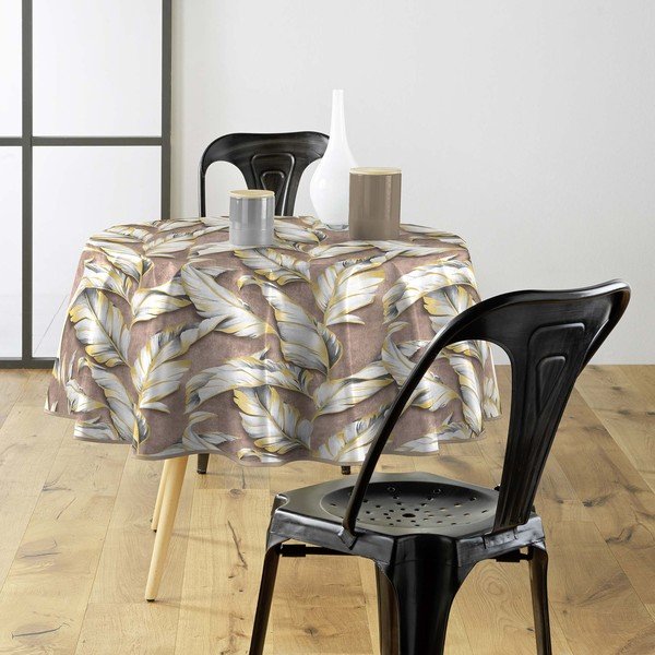 Staltiesė galima plauti ø 160 cm Ebany – douceur d'intérieur-image-1