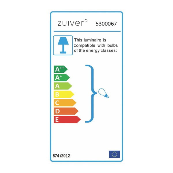 Tamsiai pilkas pakabinamas šviestuvas Zuiver Dek, ⌀ 51 cm-image-3
