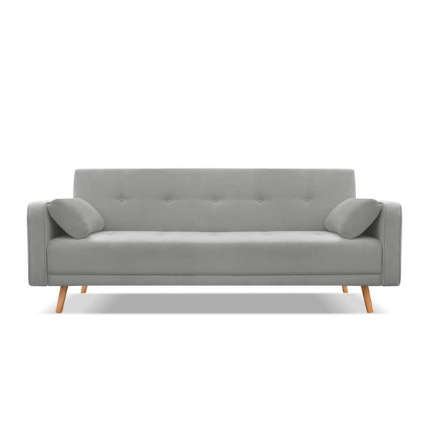Tamsiai pilka sofa-lova Cosmopolitan Design Stuttgart, 212 cm