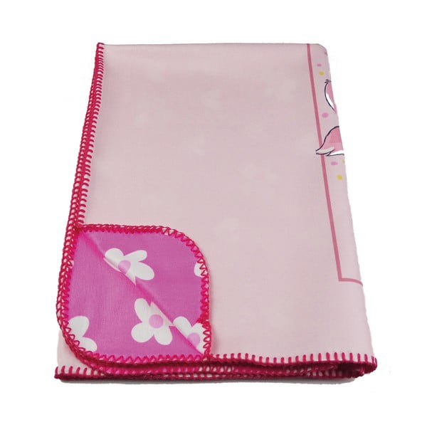 Rožinė kūdikių antklodė 85x125 cm - OYO kids-image-3
