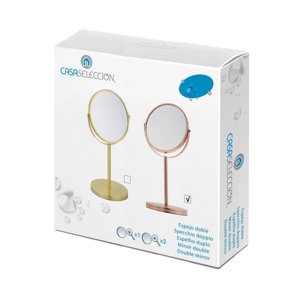 Kosmetinis didinantis veidrodis (2x) ø 17 cm – Casa Selección-image-3