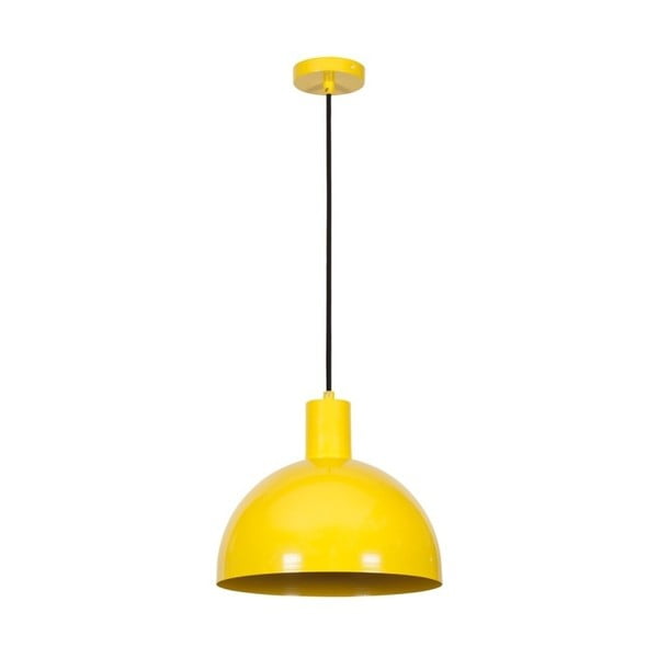 Geltonas pakabinamas šviestuvas Homemania Decor Happy Ochy-image-1