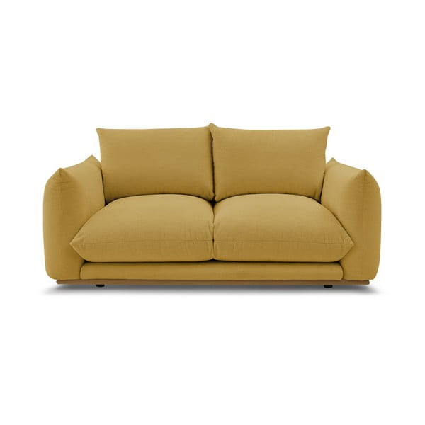 Sofa geltonos spalvos 193 cm Ernest – Bobochic Paris