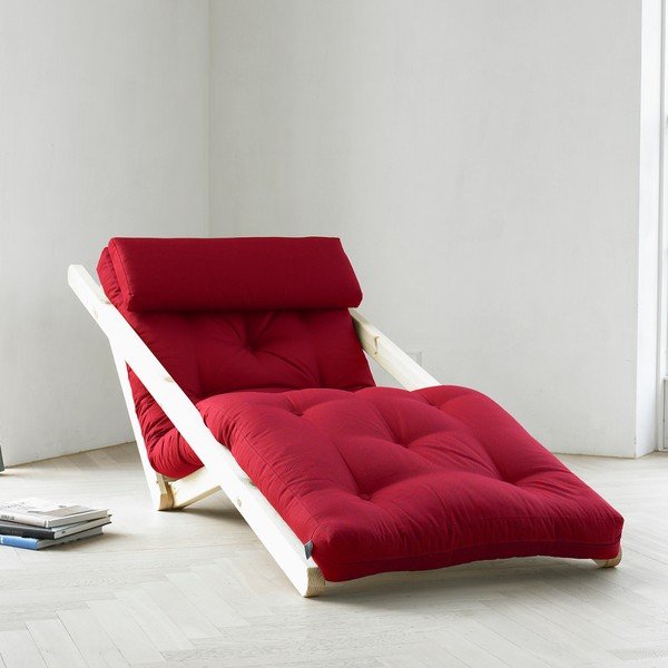 "Karup Figo" gultas, Raw/Bordo, 70 cm-image-4