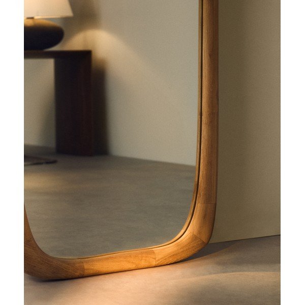 Sieninis veidrodis su medžio masyvo rėmu 61x158 cm Alura – Kave Home-image-2