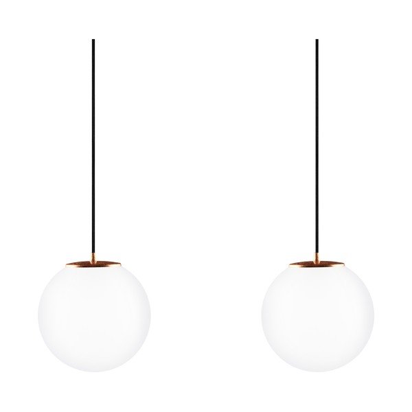 Pakabinamas šviestuvas su vario detalėmis Sotto Luce TSUKI MIX Elementary M 2S-image-2