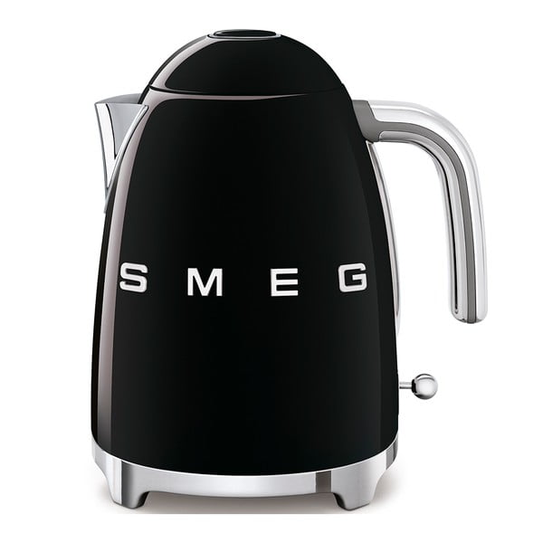 Virdulys iš nerūdijančio plieno juodos spalvos 1,7 l Retro Style – SMEG