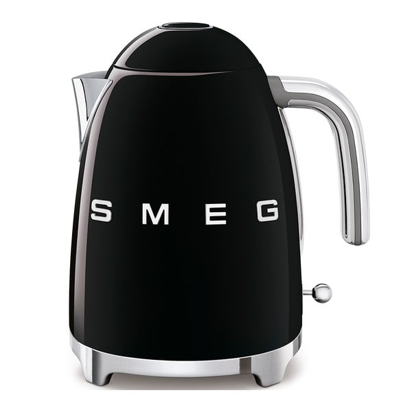 Virdulys iš nerūdijančio plieno juodos spalvos 1,7 l Retro Style – SMEG